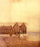 Fernand Khnopff The Abandoned Town painting